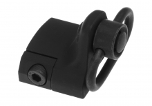 Metal Hand Stop with QD Sling Swivel - Schwarz