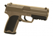 Cyma CM125 AEP Airsoft Pistole Electric Blowback 6 mm BB Full-Auto Tan