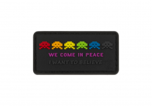JTG Alien Invasion Rubber Patch - Multicolor