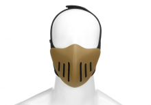 Pirate Arms Trooper Half Face Mask - Dark Earth