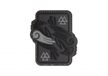 JTG Odins Raven Rubber Patch - Grau