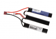 11,1V 2200 mAh Li-Po 20C Split Type T-Plug (10 x 3 x 2 cm)