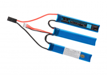 11,1V 1000 mAh Li-Po 25C Split Type (22,8 x 1,9 x 1,6 cm)