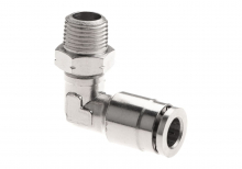 EPeS HPA 6mm Hose Coupling 90 Degree Outer 1/8 NPT