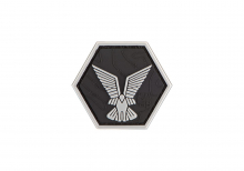 JTG Hex Scouts Rubber Patch - Schwarz