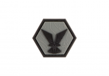 JTG Hex Scouts Rubber Patch - Grau