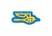 JTG Peace Bird Patch - Blau