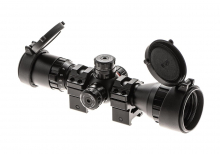 3-9x32 1" BugBuster Scope AO RGB Mil-dot With QD Rings
