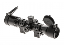 Leapers BugBuster 3-12X32 Scope Side AO Mil-Dot With QD Rings – Schwarz