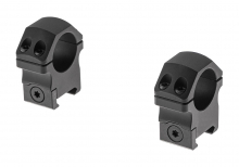 PRO 25.4mm Medium Profile P.O.I. Picatinny Rings