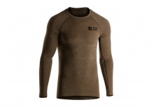 Clawgear Merino Seamless Shirt LS - Stonegrey Olive 2XL