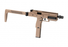 VORSK VMP-1 SMG Gas Blowback Airsoft – Semi Auto, Tan