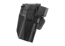 Amomax Paddle Holster for WE / KJW / KWA / KSC / TM 1911 5" - Red Dot Compatible - Schwarz