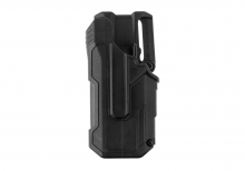 Blackhawk T-Series L2D Duty Holster for Glock 17/19/22/23/31/32/47 TLR-7/8 Left Side – Schwarz