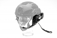 Earmor M32X Plus Hearing Protection Set for ARC Helmet Rails – Schwarz