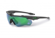 ESS CrossBlade Polarized Mirror Green - Carbon