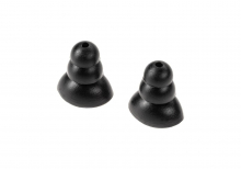 Earmor Replacement Silicone Earplugs For M20 / M20T Pro / M200T - Schwarz S