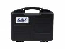 ASG Plastic Pistol Case – 31 × 25,6 × 8 cm, Black