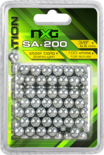 NXG SA-200 Steel – ø 3/8" / 9,5 mm, Stahlkugeln, 100 St.