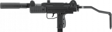 IWI Mini UZI – 4,5 mm (.177) Diabolo, Federdruck, < 7,5 J