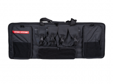 Strike Systems Tactical Bag mit Pluckfoam – 90 × 33 × 10 cm Black