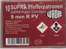 Wadie Supra Pfeffer 9mm R  Revolver