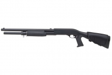 Franchi SAS 12 Airsoft Federdruck Pump Gun – Schwarz, 6 mm BB