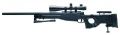 Well AW.338  MB08 Sniper Federdruck -F- 6mm Black