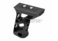 CNC Keymod Long Angled Grip - Metal