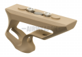 CNC Keymod Short Angled Grip - FDE - Metal