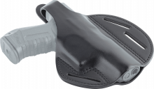 Umarex Gürtelholster Leder - Pancake, Quick-Defense, für Walther P99 / PPQ und Heckler & Koch P30