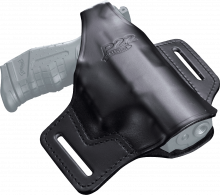 Walther Gürtelholster Leder - Pancake, Quick-Defense, für Walther P22 / P22Q