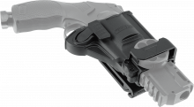 T4E Polymer Holster - für HDR 50 / TR 50, mit Aufnahme für Ersatztrommel, Gürtelbreite einstellbar