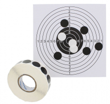 Schusspflaster 19 mm, schwarz