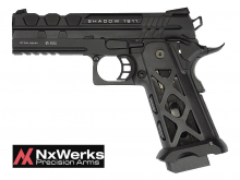 NxWerks NX1911 Shadow CO₂-Luftpistole 4,5 mm BB – Blowback, Schwarz