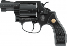 Smith & Wesson Chiefs Special Revolver – 9 mm R.K., schwarz
