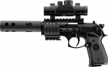 Beretta MOD. 92 FS XX-TREME CO₂-Luftpistole 4,5 mm Diabolo – Quadrail, RDS1, Vollmetall