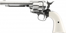 Colt SAA .45 CO₂ Revolver 5,5 Zoll – Nickel-Finish, 4,5 mm (.177) Diabolo,  3,0 J