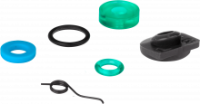 GLOCK Service-Kit – für Waffe (inkl. Abzugsfeder, 2 Ventildichtungen, Anstichdichtung und 2 O-Ringen)