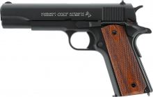 Colt 1911 CO₂-Luftpistole 4,5 mm BB – Blowback, Holzgriffschalen