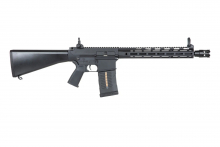 A&K SR25(P)E2 MLOK-20 – Polymer Version – Schwarz 0,5 J AEG 6 mm BB