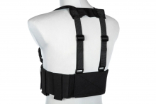 Amomax Low Profile Chest Rig – Schwarz