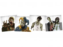 Zielscheiben Zombie 20 St.