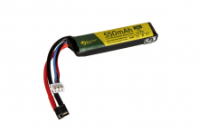 Electro River 7,4V 550 mAh Li-Po AEP T-Stecker (Deans)