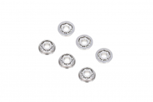 EZO SMF83 8mm Set 6 flanged Kugellager