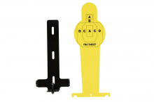 FMA folding shooting target TB1379 Gelb