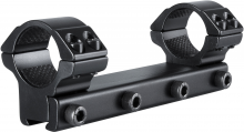 Hawke Match Ring Mount 9-11mm / 3/8” Dovetail 1" Medium – Aluminium, Sattelhöhe 13 mm