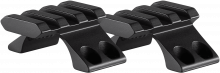 Hawke Picatinny Ring Caps (Double Screw) 1" – Aluminium, Set (2 St.)