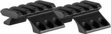 Hawke Picatinny Ring Caps (Triple Screw) 1" – Aluminium, Set (2 St.)
