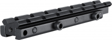 Hawke Adaptor Base – 9-11mm / 3 ⁄ 8" auf Weaver / Picatinny, 137 mm, neigbar, Aluminium